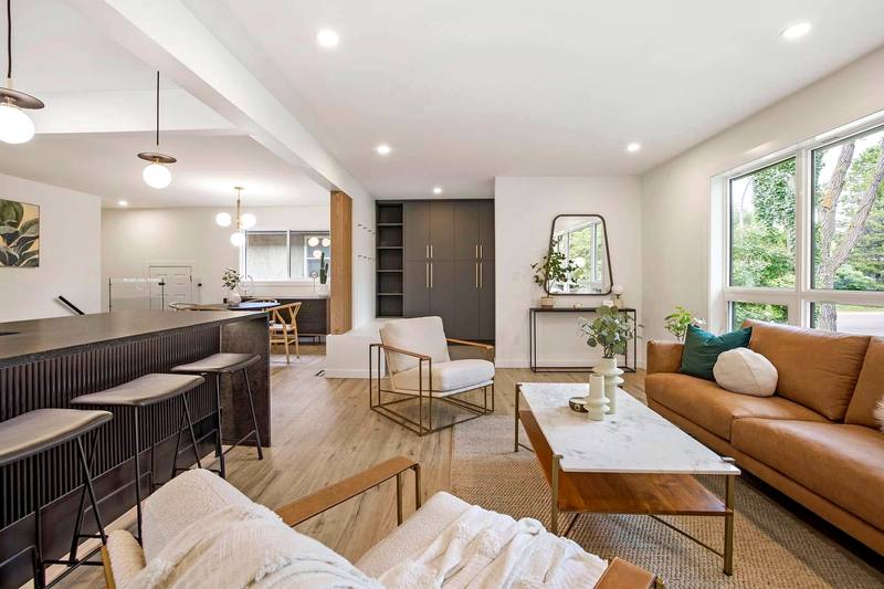 Completed renovation project by Prime Renovations, Edmonton area